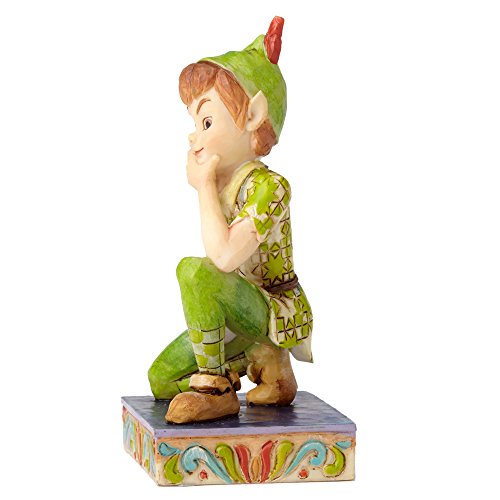 Enesco Disney Tradition Figurilla de Peter Pan, Resina, 6.4 x 4.4 x 10.2 cm