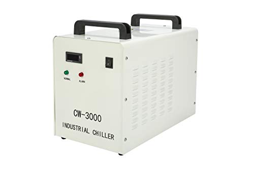 Enfriador de agua industrial CW-3000AG fresco para la máquina del grabador del tubo del laser del CO2 50W 60W 80W