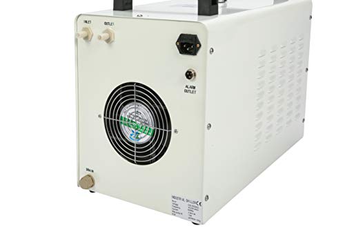 Enfriador de agua industrial CW-3000AG fresco para la máquina del grabador del tubo del laser del CO2 50W 60W 80W
