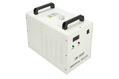 Enfriador de agua industrial CW-3000AG fresco para la máquina del grabador del tubo del laser del CO2 50W 60W 80W