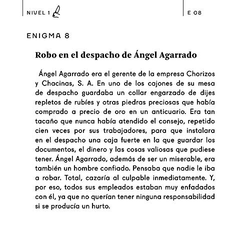 Enigmas criminales para mentes perspicaces: 25 (Cuadrados de diversión)