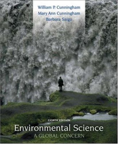 Environmental Science: A Global Concern with OLC by William P Cunningham (2004-02-13)