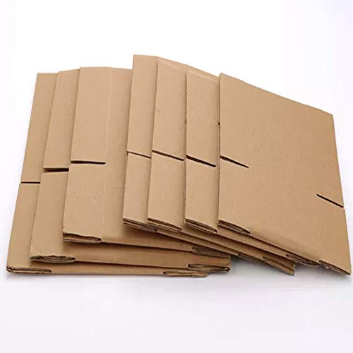 Eono by Amazon Cajas de cartón para mudanzas, almacenaje o envíos 20,3 x 15,3 x 10,2 cm, paquete de 25