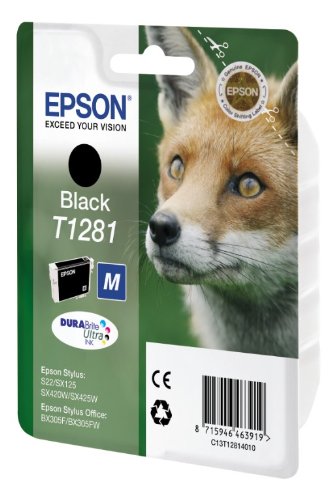 Epson C13T12814012 - Cartucho de tinta, negro, Ya disponible en Amazon Dash Replenishment