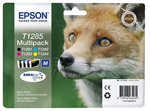 Epson C13T12854511 - Multipack 4-colours T128 EasyMail, Ya disponible en Amazon Dash Replenishment