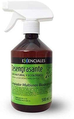 Essenciales - Desengrasante Natural, Ecológico y Biodegradable - MULTIUSOS de 500 ml | Certificación Ecológica ECOITEL: Instituto Técnico Español de Limpieza