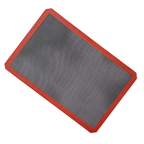 Estera para hornear de silicona, Estera antiadherente Resistente al calor Respirable Rollo Bakeware Pad para horno de microondas Lavavajillas Congelador(57 * 37 cm / 22.4 * 14.6in)