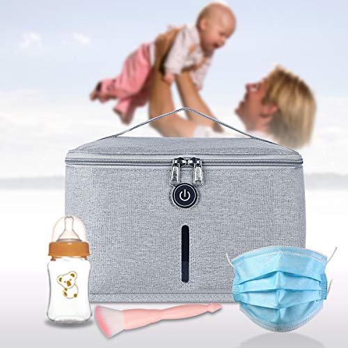 Esterilizador Ultravioleta Ultravioleta Desinfeccion Paquete de Desinfección UV Bolsa de Desinfección UV Plegable con 6 Bombillas Para Matar Bacterias y Virus en 3 Minutos