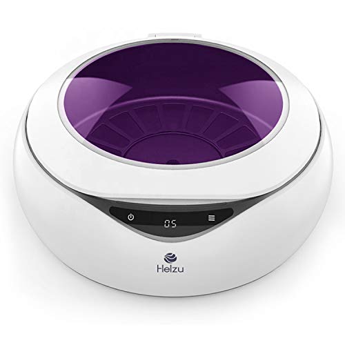 Esterilizador UV, rotación 360° integrada con cargador inalámbrico. Esterilizador ultravioleta de uso diario tasa 99.9% Desinfectante mascarillas, móvil, chupetes, herramientas de maquillaje. By Helzu