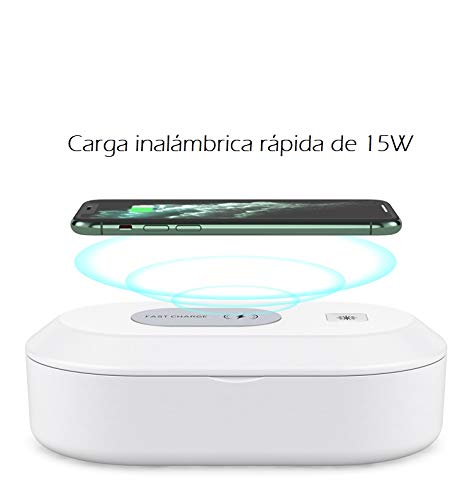 Esterilizador UV Teléfono Caja de desinfección Ultravioleta para móvil, joyería y Objetos pequeños Limpieza Desinfección desinfectante