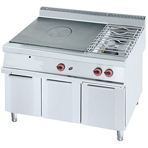 Eurast 50120B08 Plancha A Gas Serie 10