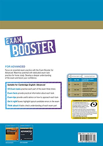 Exam Booster for Advanced. Self-study Edition. Book with Answer Key and Audio.