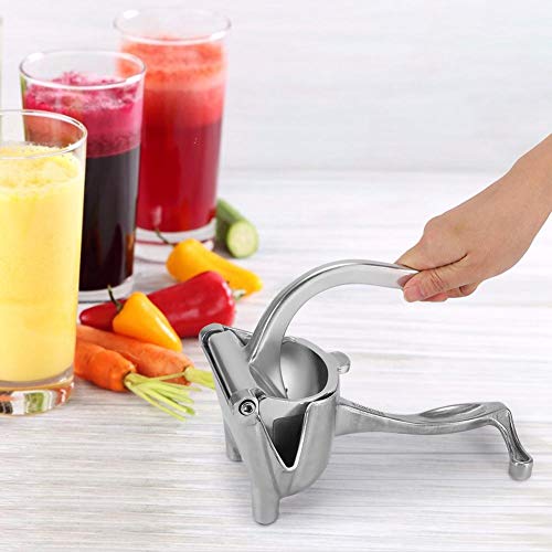 Exprimidor de frutas - Vobor, acero inoxidable, portátil, manual, limón, naranja, exprimidor, extractor, herramienta de exprimido para cocina casera