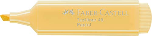 Faber-Castell Highlighter Textliner Pastel Vainilla 1546 67 10 Lu (1 Pack 10 Piezas)