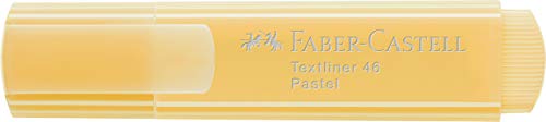 Faber-Castell Highlighter Textliner Pastel Vainilla 1546 67 10 Lu (1 Pack 10 Piezas)