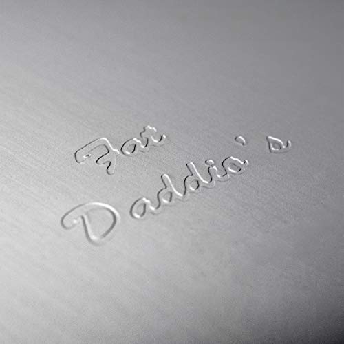 Fat Daddio's - Molde redondo para tartas (aluminio, 17,8 x 7 x 10,2 cm), color plateado