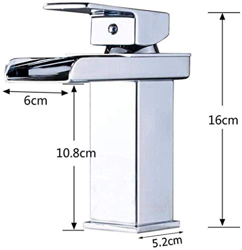 Faucet faucet instalación de cubierta al por mayor y al por menor cascada baño lavabo fregadero grifo grifo grifo caliente y frío