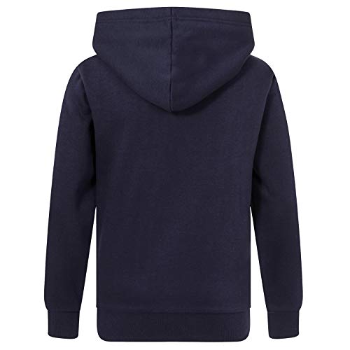 FC Barcelona - Sudadera oficial con capucha - Para hombre - Con el escudo del club - Forro polar - Medium