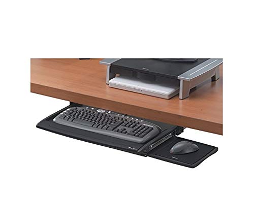 Fellowes 8031201 - Bandeja para Teclado, Negro