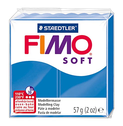 FIMO - Pasta de modelar, color azul pacifico, 56 gr (8020-37 ST)