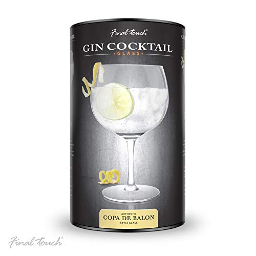 Final Touch Copa De Balon Gin & Tonic Copa de cóctel 800 ml / 27 floz | Copa de globo grande G&T