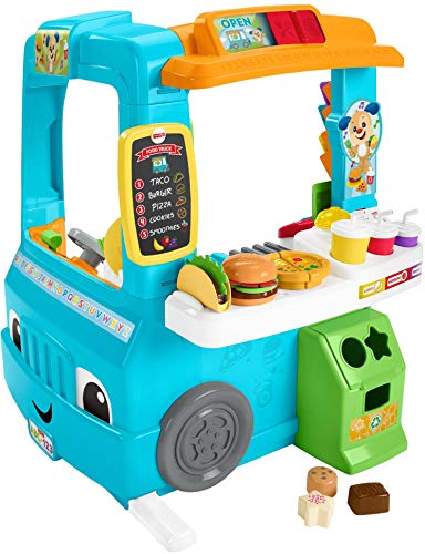 Fisher-Price Camión de Comida de Juguete Laugh and Learn DYM74