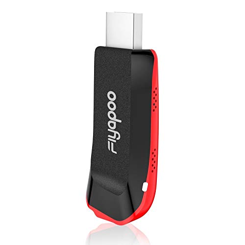 Fiyapoo 4K Wireless Miracast Dongle, 1080P Adaptador de TV HDMI Compatible con iOS, Android Phone Pad, Windows, Laptop, Laptop DLNA, Airplay Mirror, Google Chromecast y Netflix