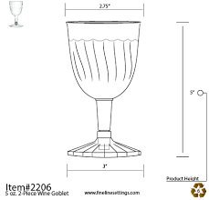 Flairware - Juego de 40 copas de vino de plástico, transparentes, 140 ml