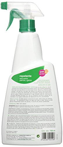 Flower 40559 40559-Repelente Perros y Gatos, 750 ml, No Aplica, 13x5x27.5 cm