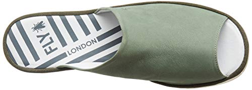 FLY London Jamb864fly, Mules para Mujer, Verde (Jade Green 015), 36 EU