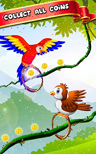 Flying Bird Hoop: Free Bird Simulator Game 2019