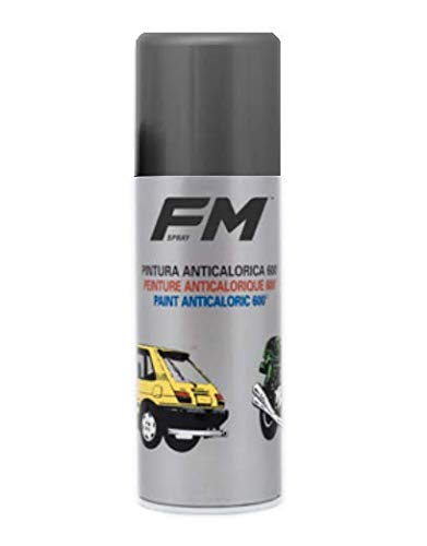 FM Spray Pintura ANTICALORICA Gris Antracita 600º, 400ML