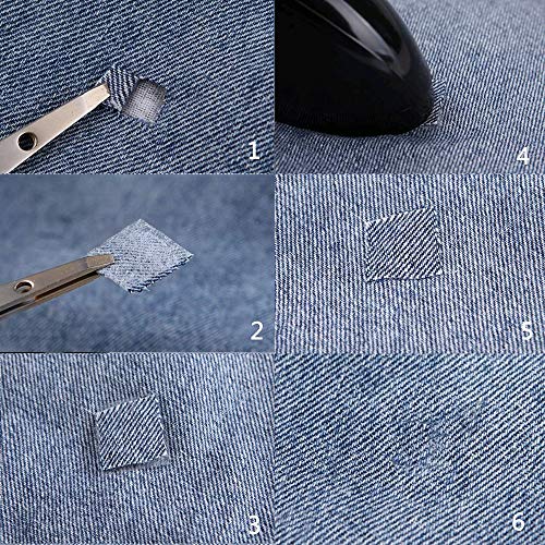 FOGAWA 4 Pcs Cinta Termoadhesiva para Dobladillos 2 Colores Dobladillo Termosellador Ropa Entretela Cinta de Fusión para Costura Dobladillo Adhesivo sin Coser para Orillas Pantalones 280 Yardas