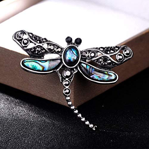 FOPUYTQABG Broche Broche Placa de Diamante Broche Insectos Hermoso Broche