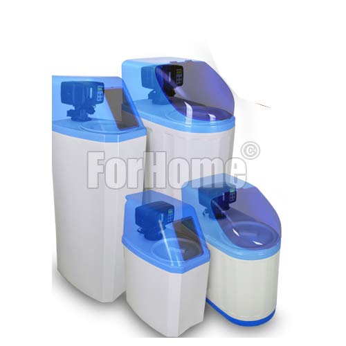 ForHome® - Descalcificador de agua Cab126 de 30 litros de resina con válvula automática BNT1650F de 1 pulgadas