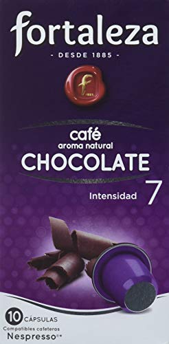 FORTALEZA - Café aroma natural chocolate caja 10 càpsulas