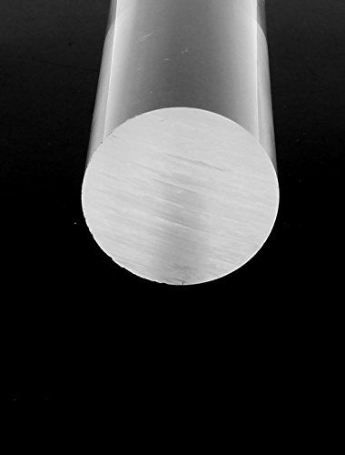 'fout loze Ronde Plexiglas acrílico Rod PMMA Ronde Bar 6 Length 35 mm Dia.