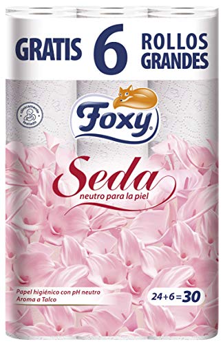 Foxy Seda Papel Higiénico - 30 Unidades