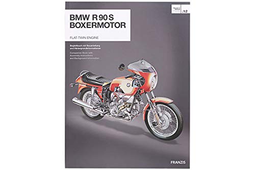 Franzis Verlag Boxermotor Kit de ingeniería para modelo clásico bicilíndrico de BMW R 90 S, 200 piezas, escala 1:2