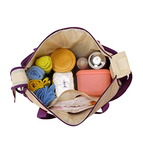 FREESOO Set 5 kits Bolsa de Mama para Bebe Biberon Cambiador de Pañales Bolsa Hospital Maternidad Bolso de Pañales Bebé para Viaje Carro Carrito Biberón Colchoneta Comida Multifunción Gran Capacidad