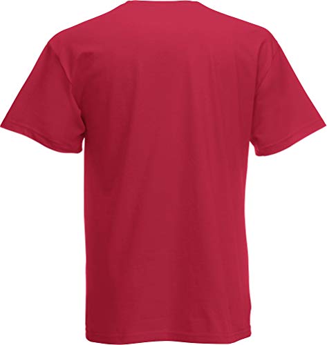 Fruit of the Loom 61082 - Camiseta, Hombre, Brick Red, XX-Large