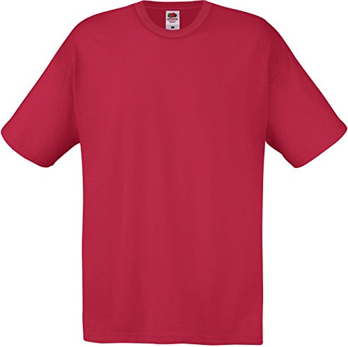 Fruit of the Loom 61082 - Camiseta, Hombre, Brick Red, XX-Large