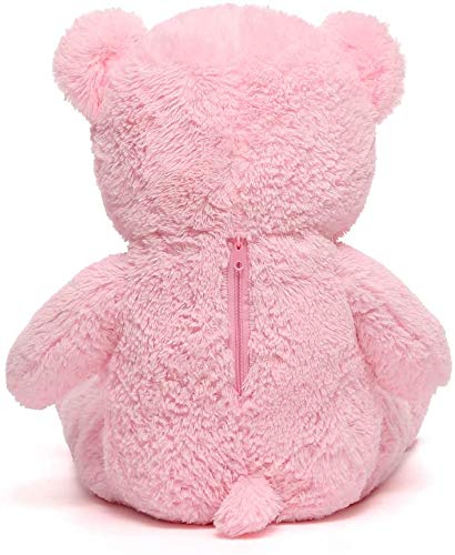 FSN Oso de Peluche Gigante Grande Teddy, 120cm Juguete de Peluche Osito Suave y Cariñoso Niños y Adultos Rosado