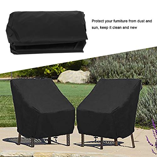 FTVOGUE Impermeable a Prueba de Polvo Silla Lavable Sofá Cubierta Protección Jardín Patio Interior Exterior Mantenga los Muebles limpios(01)