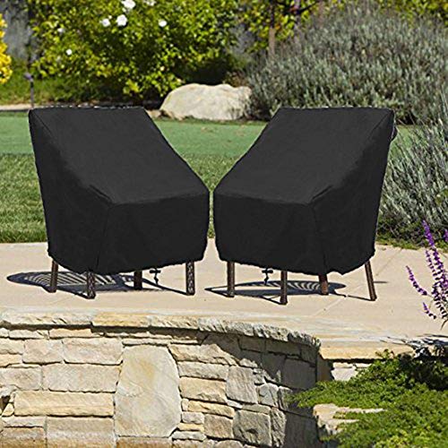 FTVOGUE Impermeable a Prueba de Polvo Silla Lavable Sofá Cubierta Protección Jardín Patio Interior Exterior Mantenga los Muebles limpios(01)