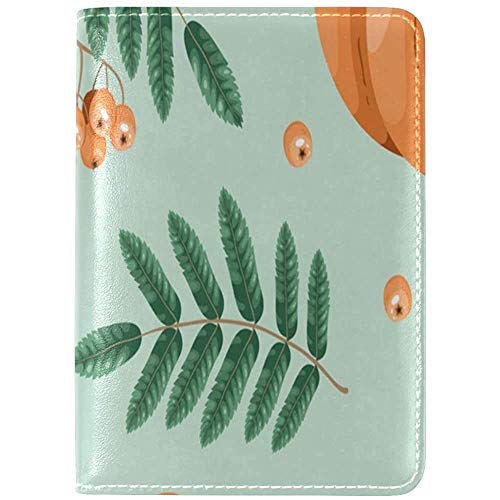 Funda para Pasaporte Cosecha de Frutas y Verduras Porta Pasaporte Dulce