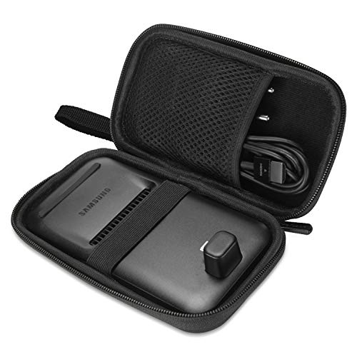 Funda para Samsung Dex, ProCase Estuche Goma EVA Rígida de Viaje, Caja Portátil de Almacenamiento, Maletín Protector Foamy Duro para Samsung Dex Pad -Negro