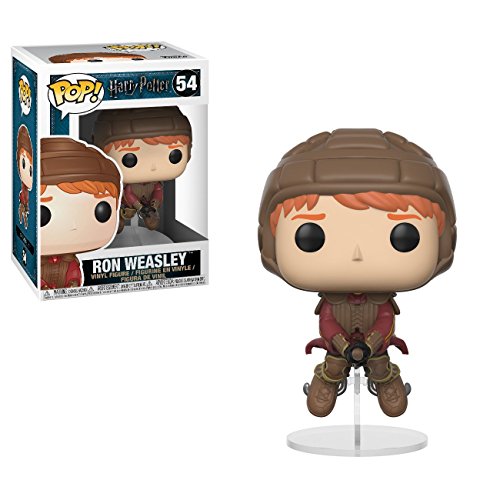 Funko Pop!- 26721 Harry Potter: Ron on Broom, Multicolor