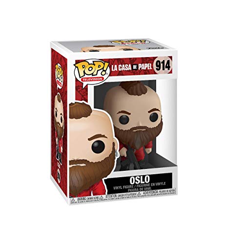 Funko Pop! TV: La Casa de Papel - Oslo, Multicolor, Estándar