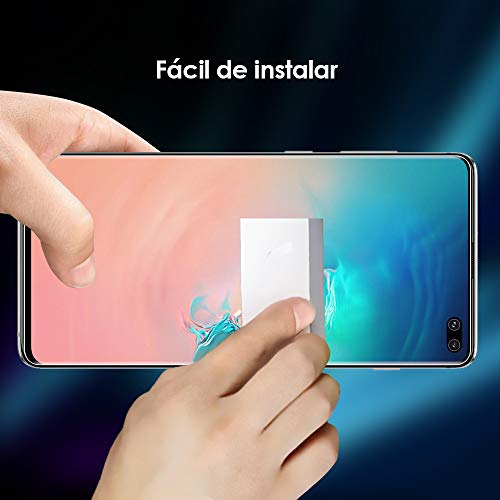 G-Color Galaxy S10 Plus Protector de Pantalla, [2 Piezas][[Alta Definición y Sensibilidad][Sin Burbujas] TPU, Protector de Pantalla para Samsung Galaxy S10+/S10 Plus